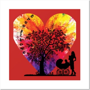 tree of love Posters and Art